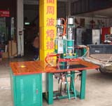 雙頭氣壓高周波塑膠熔斷機